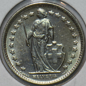 Switzerland 1963 1/2 Franc 193360 combine shipping