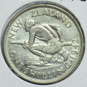 New Zealand 1942 Shilling 197927 combine shipping