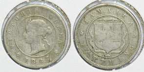 Jamaica 1887 Farthing 198628 combine shipping