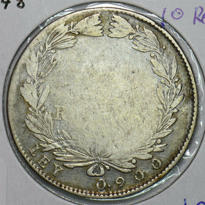 Colombia 1848 10 Reales Granada G0095 combine shipping