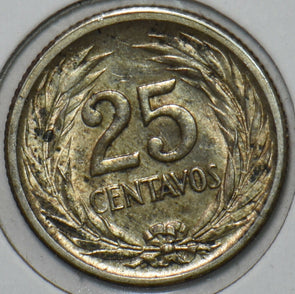El Salvador 1853 25 Centavos 297345 combine shipping
