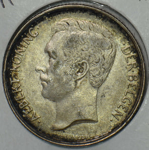 Belgium 1911 2 Frank 296760 combine shipping