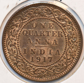 British India 1917 1/4 Anna 294599 combine shipping