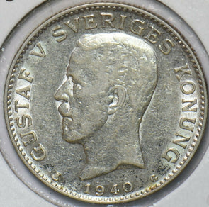 Sweden 1940 Krona 193913 combine shipping