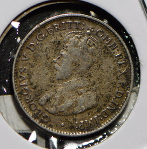 Australia 1928 3 Pence Kangaroo animal Emu  901260 combine shipping