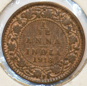 British India 1918 1/12 Anna 151375 combine shipping