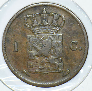 Netherlands 1837 Cent 291413 combine shipping