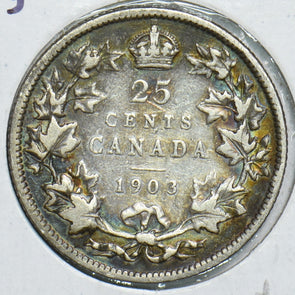 Canada 1903 25 Cents 198294 combine shipping