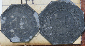 Germany 10/50 Pfennig Hannover 293079 combine shipping