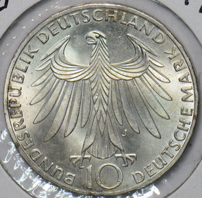 Germany 1972 10 Mark Eagle animal Olympic Games 1972 in Munich 195141 combine sh