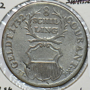 Austria 1732 8 Schilling Eagle animal 490973 combine shipping