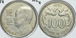 Korea 1959 100 Hwan 198367 combine shipping