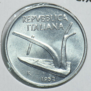 Italy 1952 10 Lire 198035 combine shipping