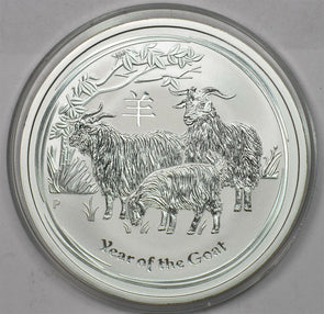 Australia 2015 2 Dollar silver Goat animal Proof Year of the goat 2oz pure silve