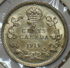 Canada 1919 5 Cents 297494 combine shipping