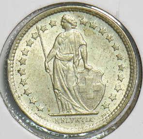 Switzerland 1961 1/2 Franc 240597 combine shipping