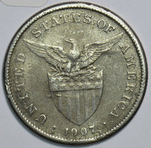 Philippines 1907 Peso 240679 combine shipping