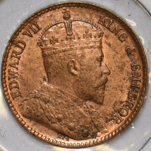 Ceylon 1904 1/4 Cent UNC 297620 combine shipping