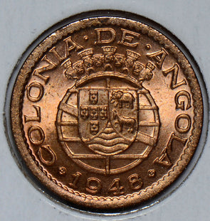 Angola 1948  20 Centavos  red UNC A0063 combine shipping