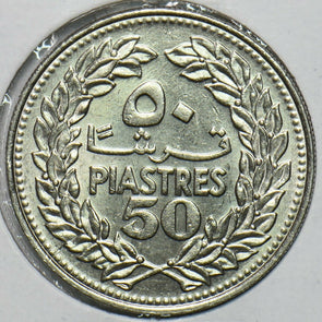 Lebanon 1969 50 Piastres 152618 combine shipping