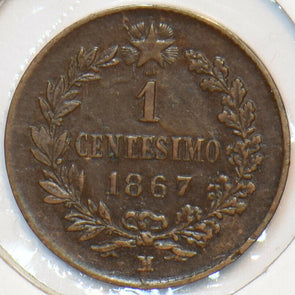 Italy 1867 M Centesimo 902827 combine shipping
