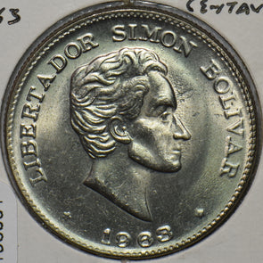 Colombia 1963 50 Centavos Eagle animal 196091 combine shipping