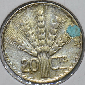 Uruguay 1942 20 Centesimos 194755 combine shipping
