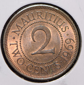 Mauritius 1969 2 Cents  150013 combine shipping