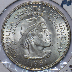 Uruguay 1961 Y 39 10 Pesos 294933 combine shipping