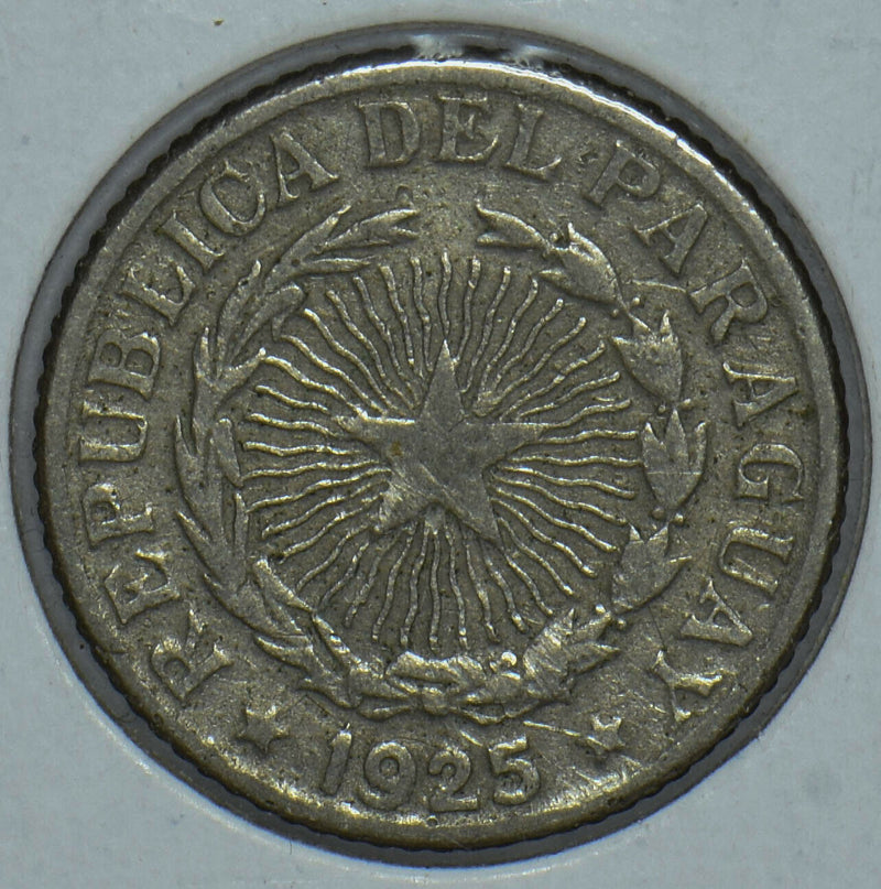 Paraguay 1925 Peso 150452 combine shipping