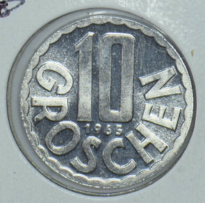 Austria 1965 10 Groschen Eagles animal 191570 combine shipping