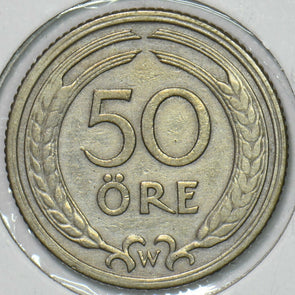 Sweden 1920 50 Ore 197041 combine shipping