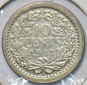 Netherlands 1914 10 Cents 194028 combine shipping