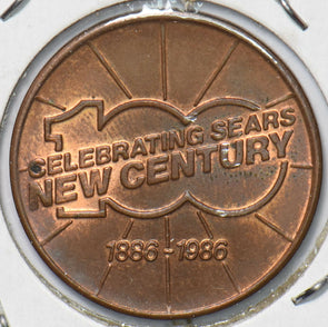 1986 Token Celebrating Sears New Century 191923 combine shipping