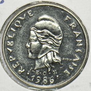French Polynesia 1986 10 Francs 903916 combine shipping
