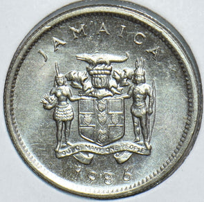 Jamaica 1986 5 Cents Crocodile animal 904680 combine shipping