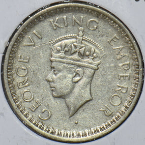 British India 1944 1/2 Rupee 194196 combine shipping