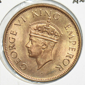 India British 1942 B 1/4 Anna 298456 combine shipping