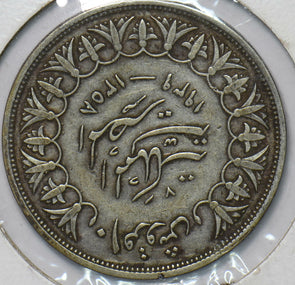 Egypt 1939 AH1358 10 Piastres 292712 combine shipping