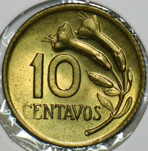 Peru 1968 10 Centavos 196560 combine shipping