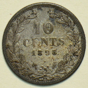 Netherlands 1898 10 Cents 197260 combine shipping