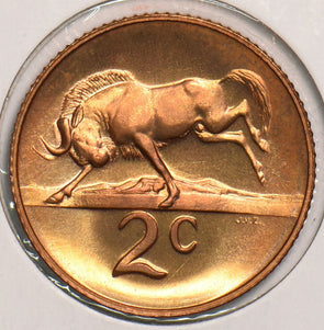South Africa 1966 2 Cents Wildebeest 199269 combine shipping