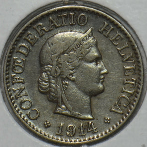 Switzerland 1914 10 Rappen 152234 combine shipping