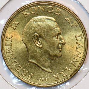 Denmark 1957 2 Kroner 295836 combine shipping