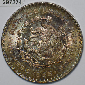 Mexico 1965 Peso Eagle animal 297274 combine shipping