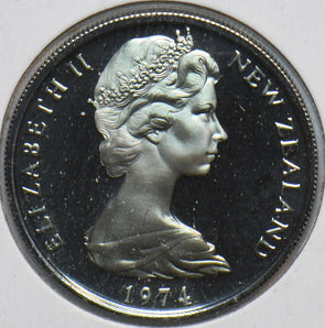 New Zealand 1974 10 Cents 902632 combine shipping