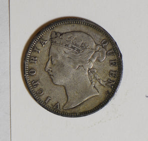 Hong Kong 1894 20 Cents silver  H0088 combine shipping