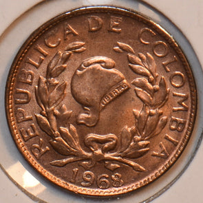 Colombia 1968 Centavo 196150 combine shipping