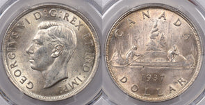 Canada 1937 Dollar PCGS MS 61 PI0203 combine shipping