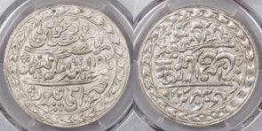 India Princely States 1913 //34 Nazarana Rupee PCGS MS 64 Jaipur KM-147 PC1377 c